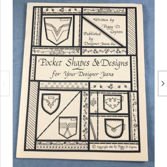 Designer Jeans Sewing Pattern #250 Ladies Sharon Marie + Pocket Designs P Layton - Picture 2 of 6